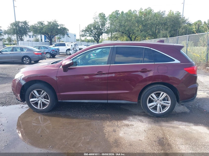 ACURA RDX 2013 VIN 5J8TB3H31DL005687
