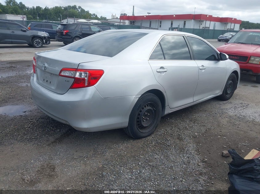 Vin: 4t4bf1fk1cr175832, lot: 46561141, toyota camry le 20124