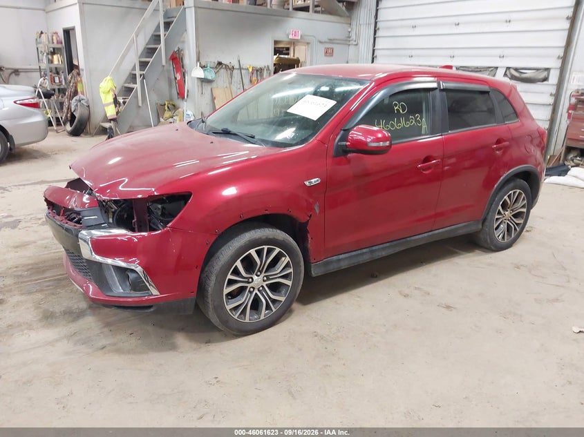 Vin: ja4ar3au7ku026307, lot: 46561150, mitsubishi outlander sport 2.0 se 20192