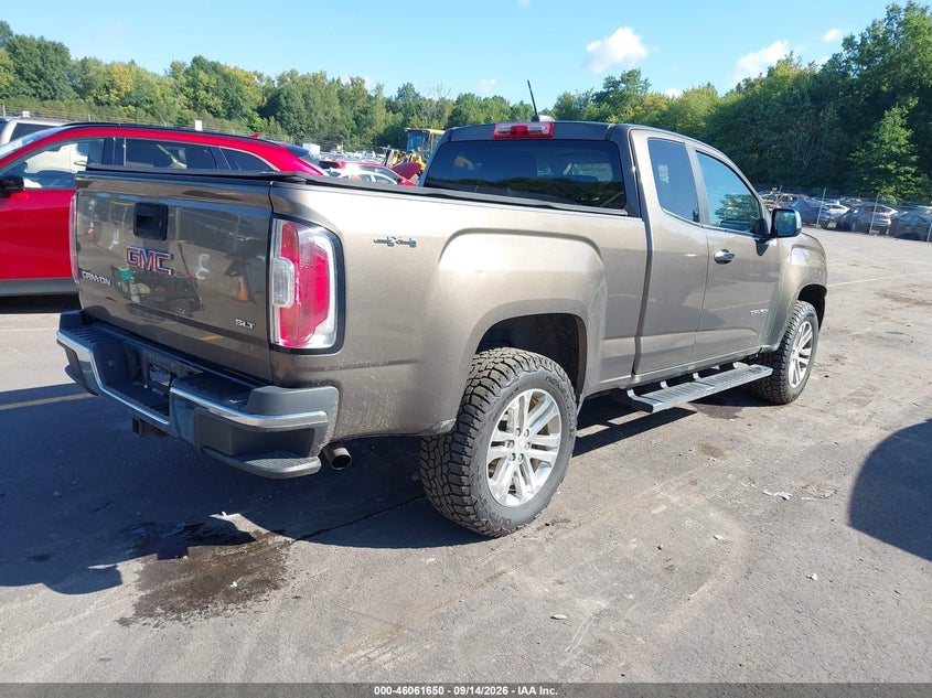Vin: 1gth6ce39f1260938, lot: 46561177, gmc canyon slt 20154