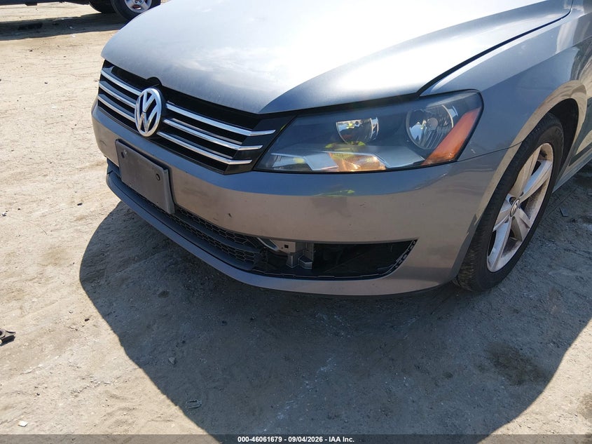 2013 VOLKSWAGEN PASSAT SEDAN 2.5L I-5 DOHC, VVT, REGULAR , 170HP