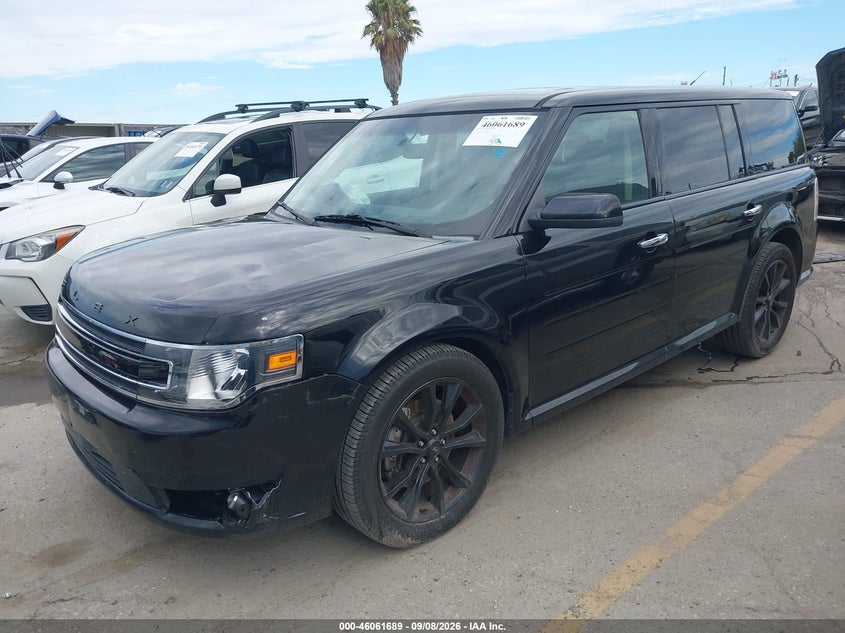 Vin: 2fmgk5c80kba33682, lot: 46561216, ford flex sel 20192