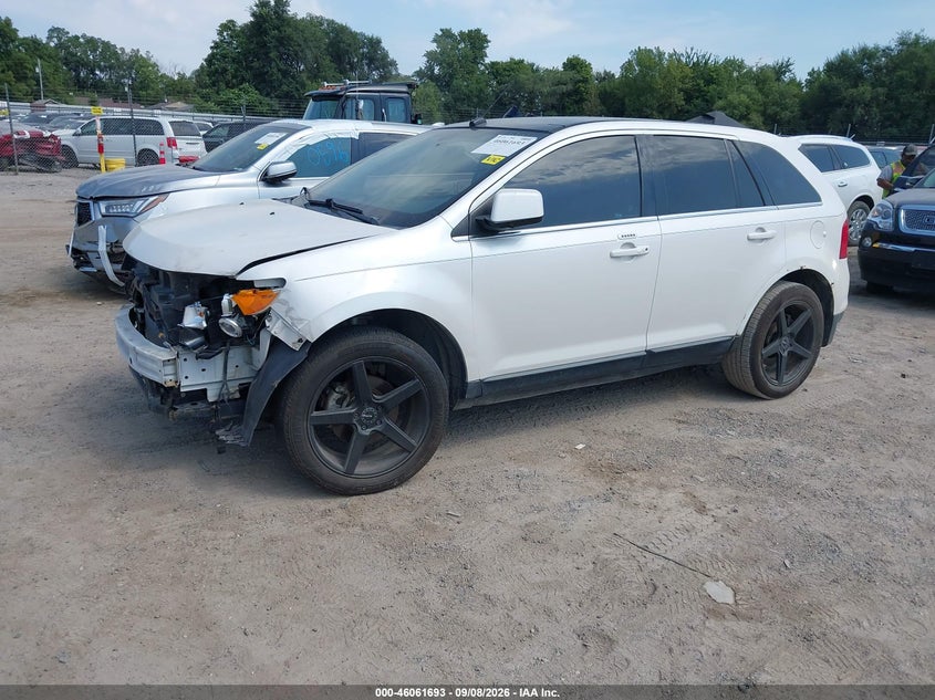 Vin: 2fmdk3kc9bba25920, lot: 46561220, ford edge limited 20112