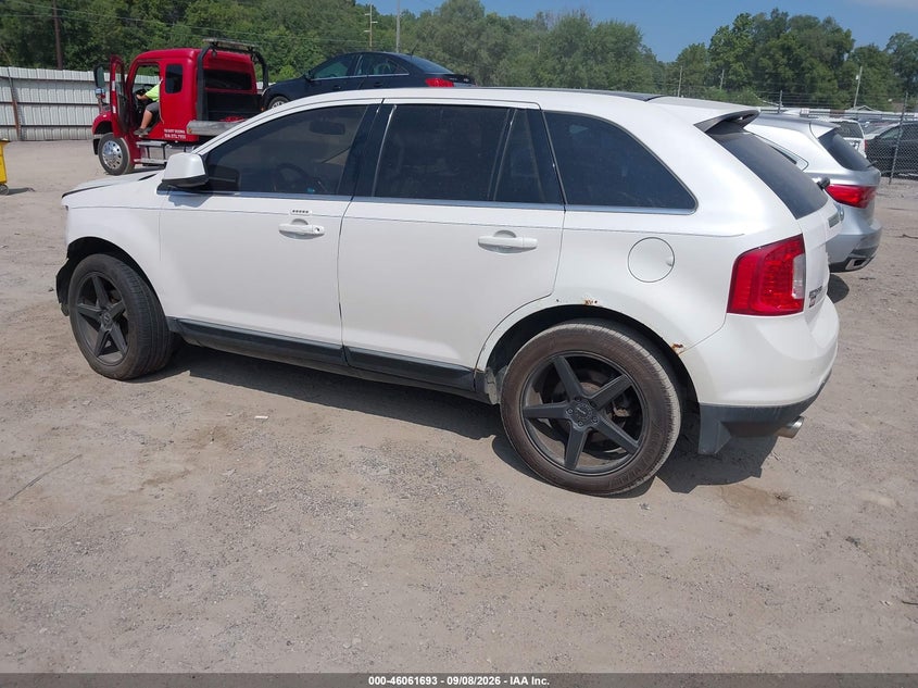 Vin: 2fmdk3kc9bba25920, lot: 46561220, ford edge limited 20113