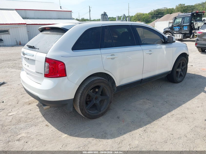Vin: 2fmdk3kc9bba25920, lot: 46561220, ford edge limited 20114