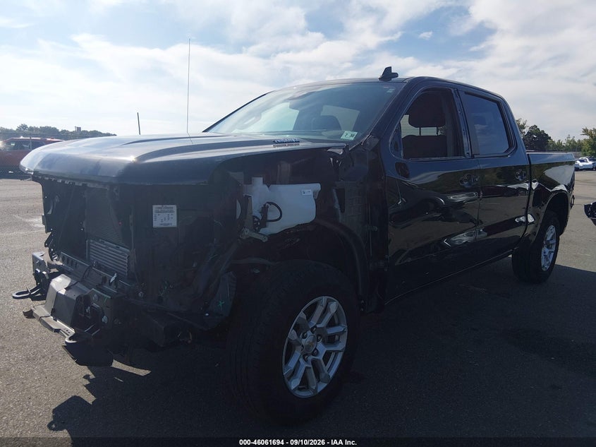 Vin: 3gcpkkek9sg138455, lot: 46561221, chevrolet silverado 1500 4wd  short bed lt with 2fl 20252