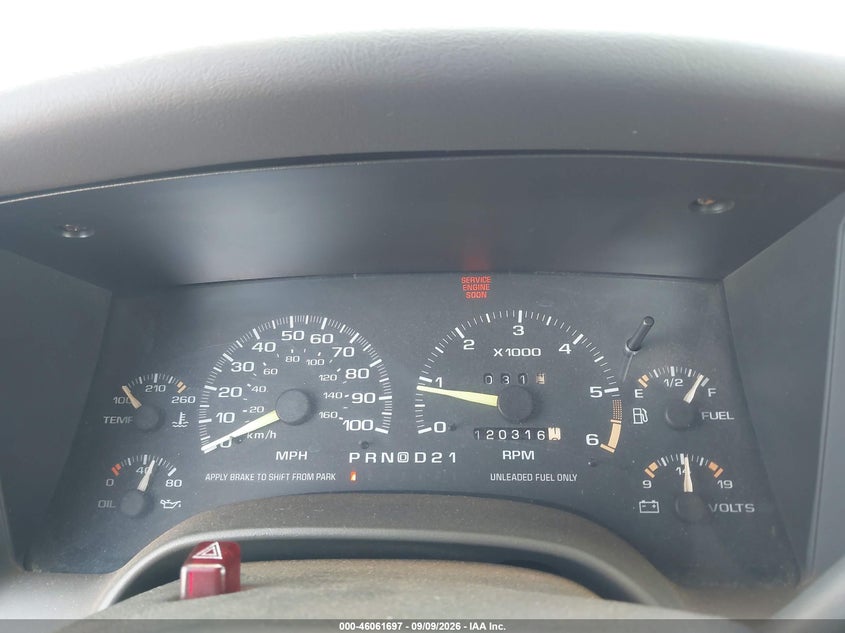 1996 CHEVROLET S-10 PICKUP COUPE 4.3L V6 FI F