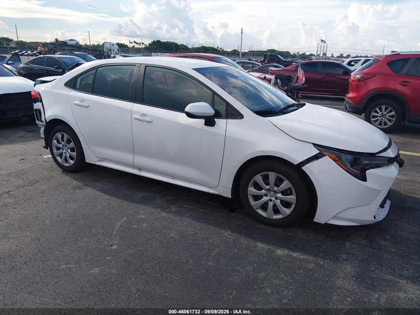 Vin: 5yfb4mde7sp237202, lot: 46561259, toyota corolla le 20251