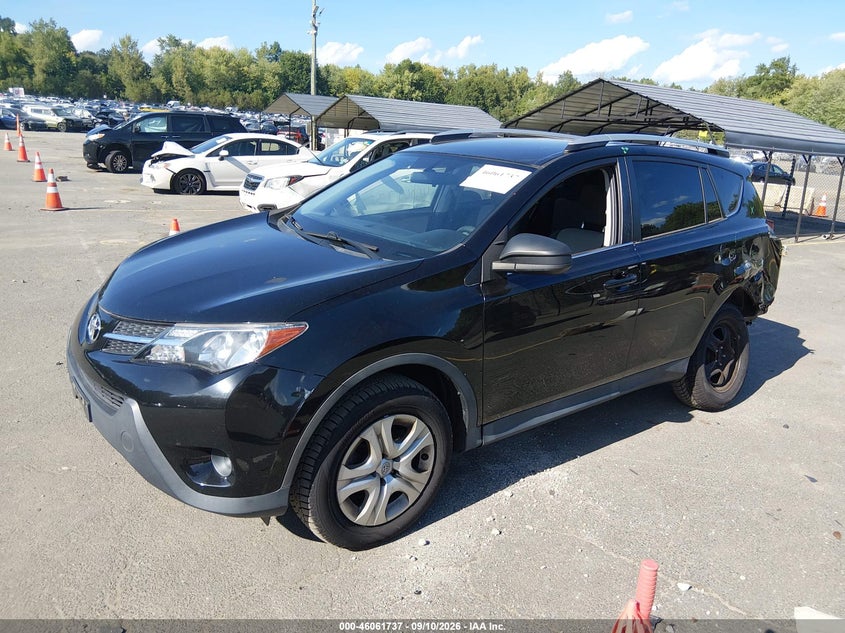 Vin: 2t3bfrev1ew183024, lot: 46561264, toyota rav4 le 20142