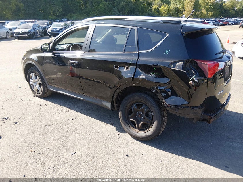 Vin: 2t3bfrev1ew183024, lot: 46561264, toyota rav4 le 20143