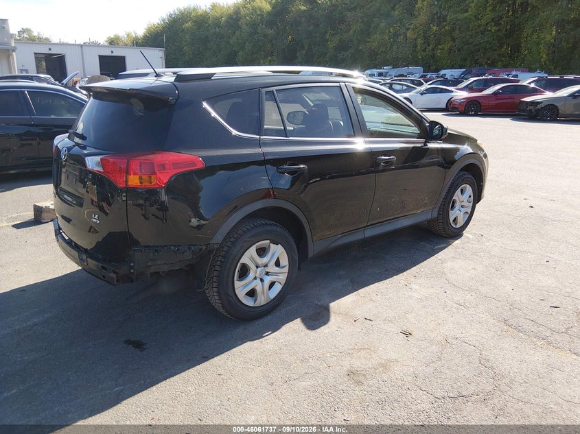 Vin: 2t3bfrev1ew183024, lot: 46561264, toyota rav4 le 20144