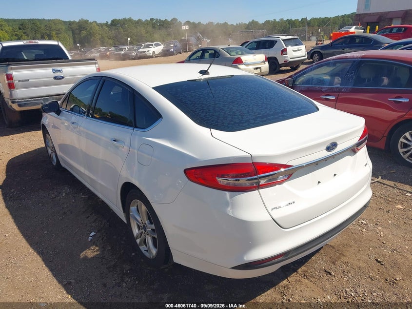 Vin: 3fa6p0h7xjr131256, lot: 46561267, ford fusion se 20183