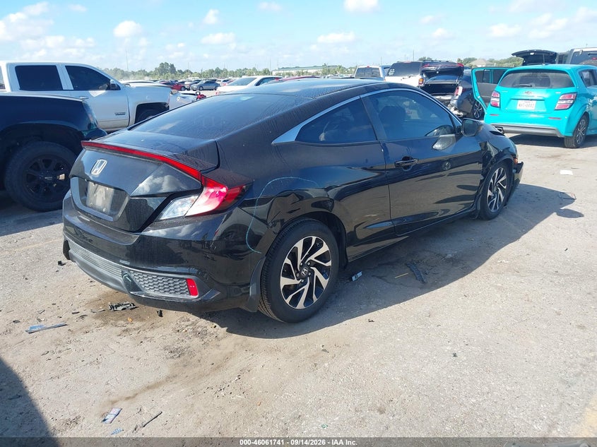 Vin: 2hgfc4b03jh302080, lot: 46561268, honda civic lx-p 20184