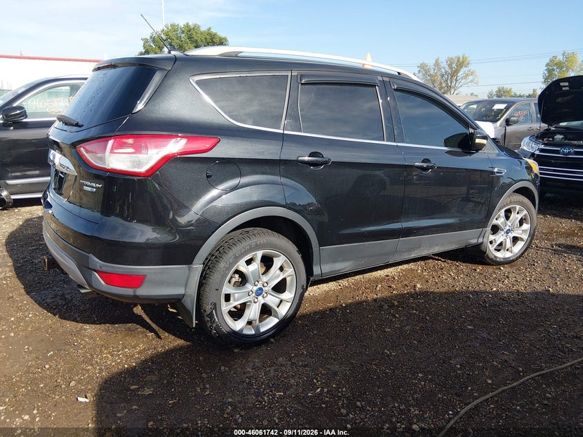 Vin: 1fmcu9j95euc06610, lot: 46561269, ford escape titanium 20144