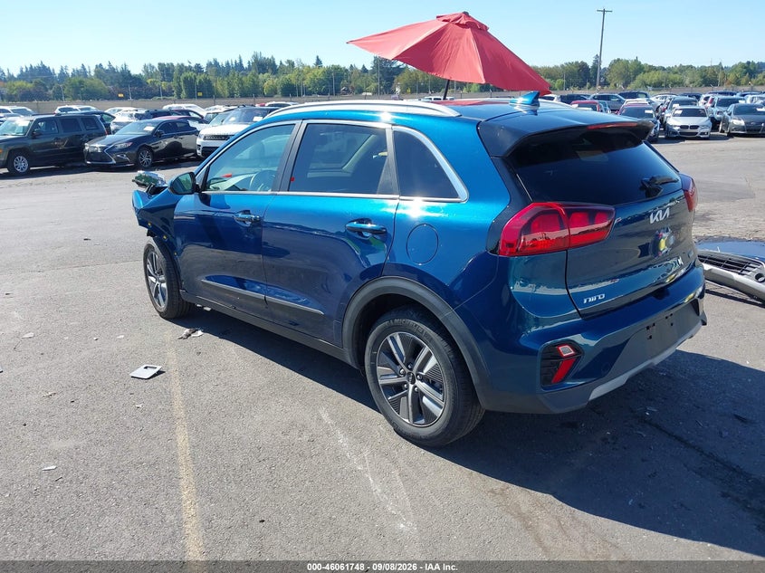 Vin: kndcb3lc4n5549760, lot: 46561275, kia niro lxs 20223