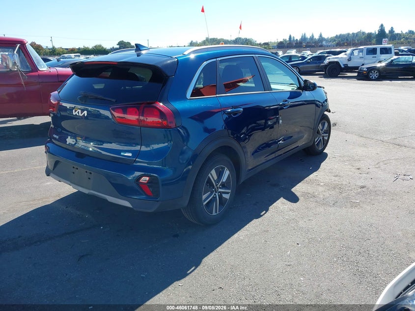 Vin: kndcb3lc4n5549760, lot: 46561275, kia niro lxs 20224