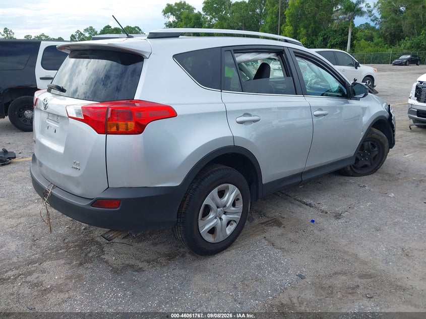 Vin: 2t3bfrev2dw078006, lot: 46561294, toyota rav4 le 20134