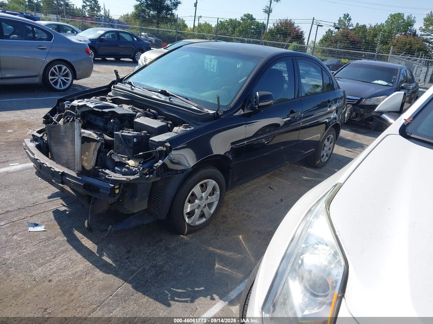Vin: kmhcn4ac2au432691, lot: 46561300, hyundai accent gls 20102