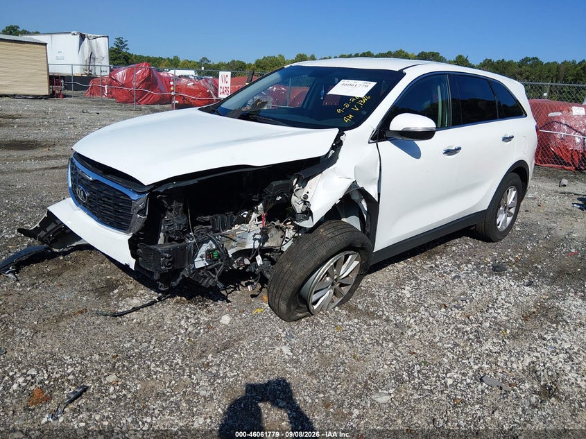 Vin: 5xypg4a30kg611346, lot: 46561307, kia sorento 2.4l l 20192