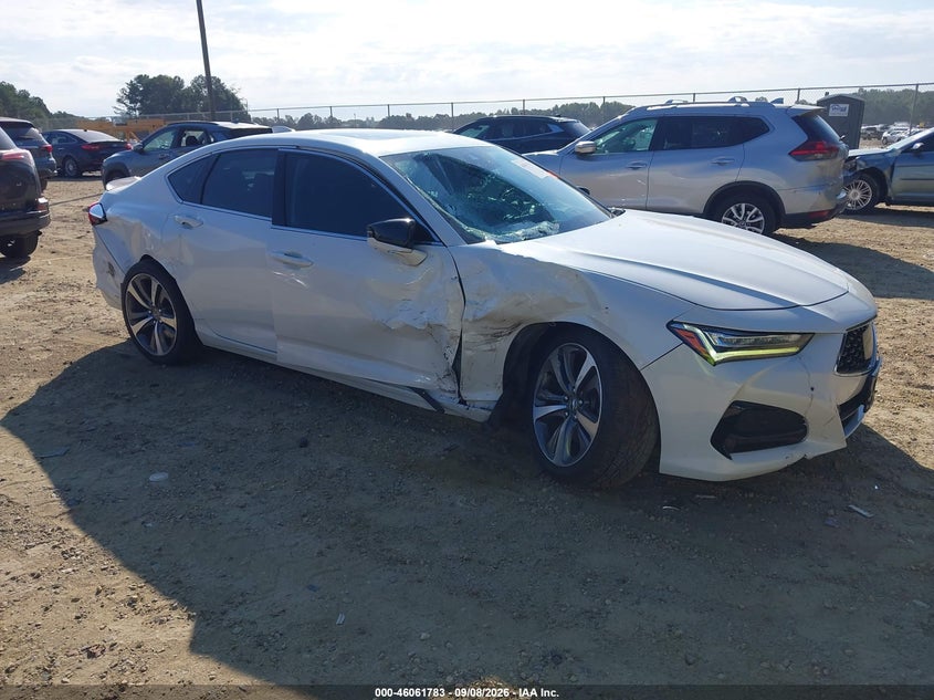 Vin: 19uub6f66ma007613, lot: 46561310, acura tlx advance package 20211