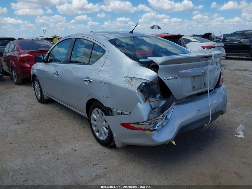 Vin: 3n1cn7ap1hl891971, lot: 46561314, nissan versa 1.6 sv 20173
