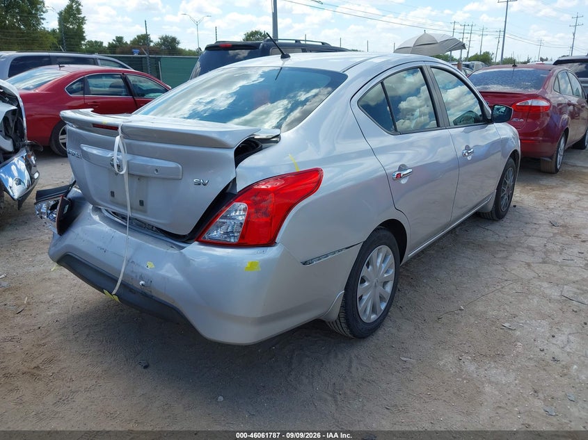 Vin: 3n1cn7ap1hl891971, lot: 46561314, nissan versa 1.6 sv 20174