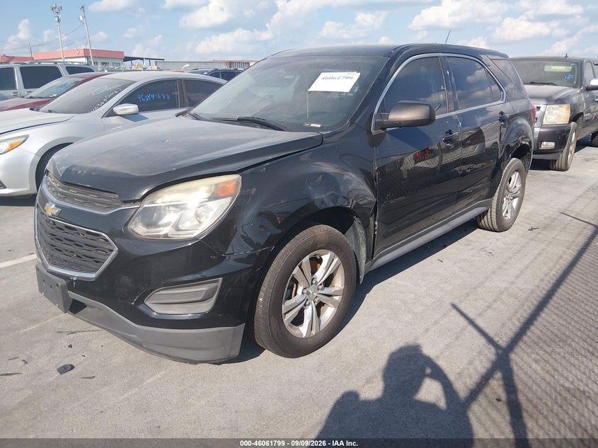 Vin: 2gnalbek5h1547404, lot: 46561326, chevrolet equinox ls 20172