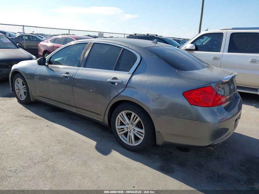 2011 INFINITI G37 auction photo 3
