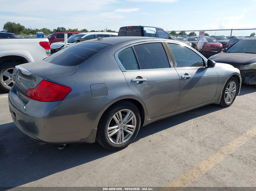 2011 INFINITI G37 auction photo 4