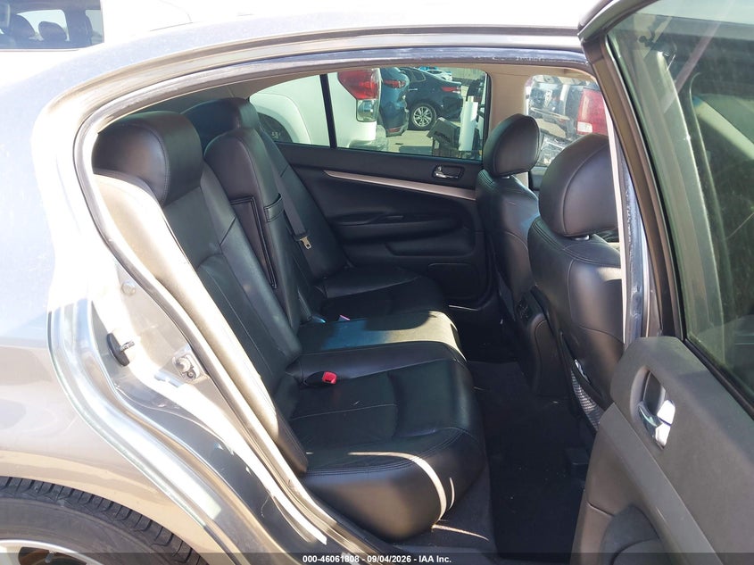 2011 INFINITI G37 auction photo 8