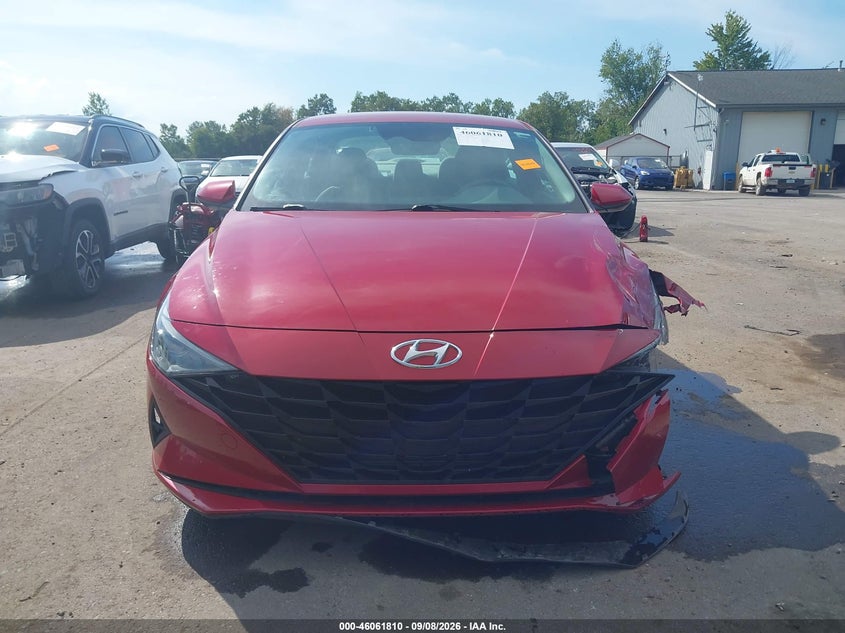 HYUNDAI ELANTRA 2021 VIN KMHLL4AG8MU162363