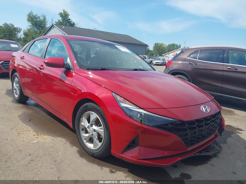 Vin: kmhll4ag8mu162363, lot: 46561336, hyundai elantra se 2021 img_1