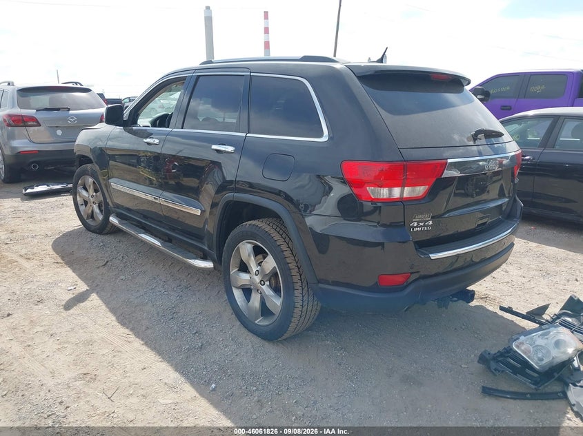 Vin: 1c4rjfbt6dc640443, lot: 46561353, jeep grand cherokee limited 20133