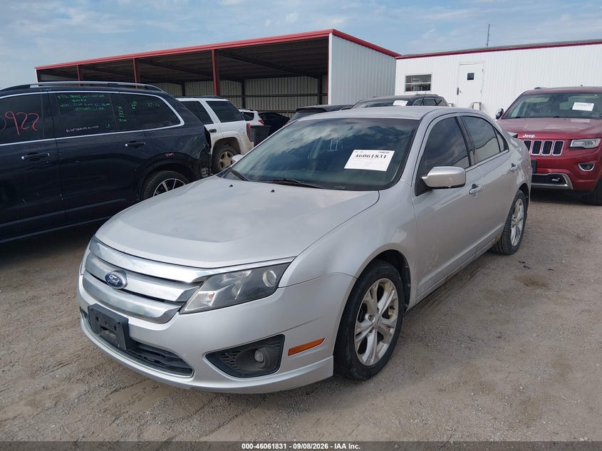 Vin: 3fahp0ha1cr233455, lot: 46561358, ford fusion se 20122