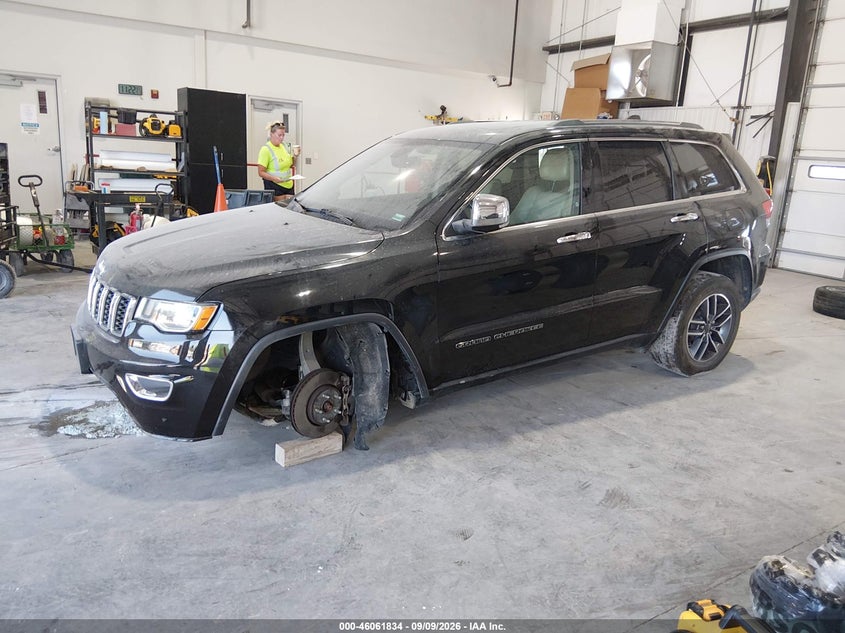 Vin: 1c4rjfbg5kc804815, lot: 46561361, jeep grand cherokee limited 4x4 20192