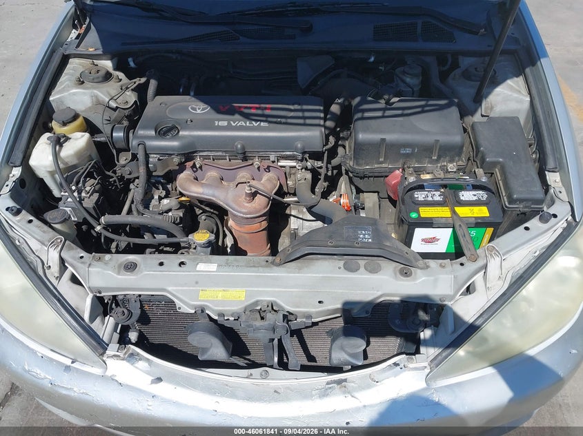 2006 TOYOTA CAMRY SEDAN 2.4L I-4 DOHC, VVT, REGULAR , 154HP