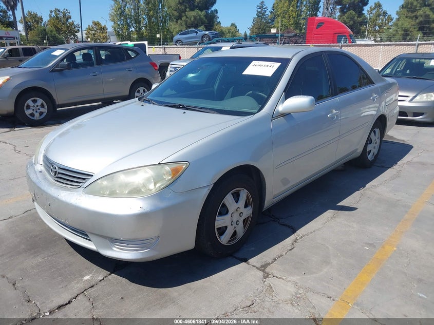 2006 TOYOTA CAMRY SEDAN 2.4L I-4 DOHC, VVT, REGULAR , 154HP