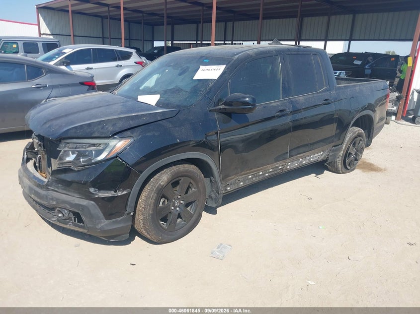 Vin: 5fpyk3f81kb029420, lot: 46561372, honda ridgeline black edition 20192