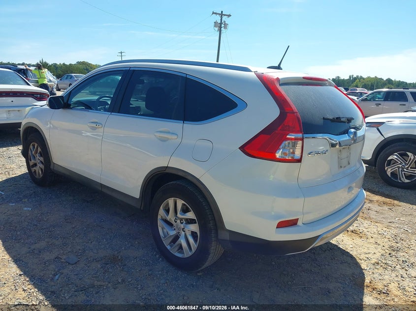 Vin: 5j6rm3h70gl003076, lot: 46561374, honda cr-v ex-l 20163