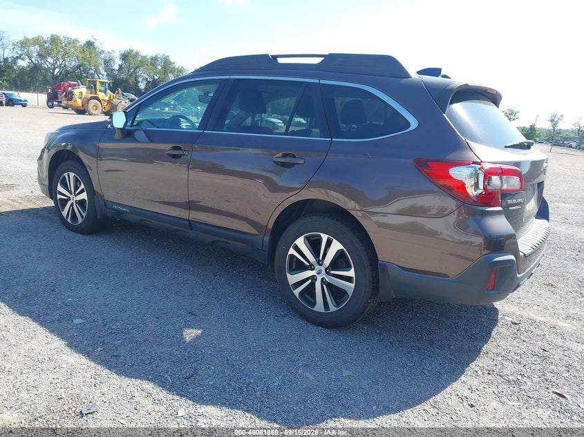 Vin: 4s4bsajc9k3329018, lot: 46561386, subaru outback 2.5i limited 20193