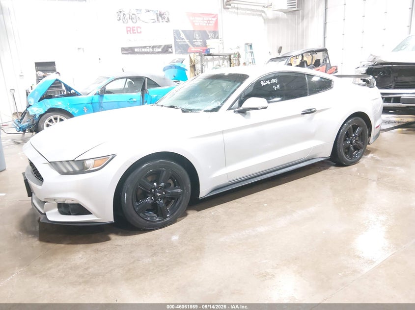 Vin: 1fa6p8th4f5395324, lot: 46561396, ford mustang ecoboost 20152