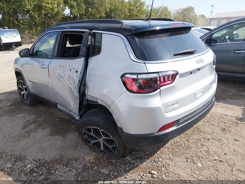 Vin: 3c4njdcn0rt169596, lot: 46561405, jeep compass limited 4x4 20243