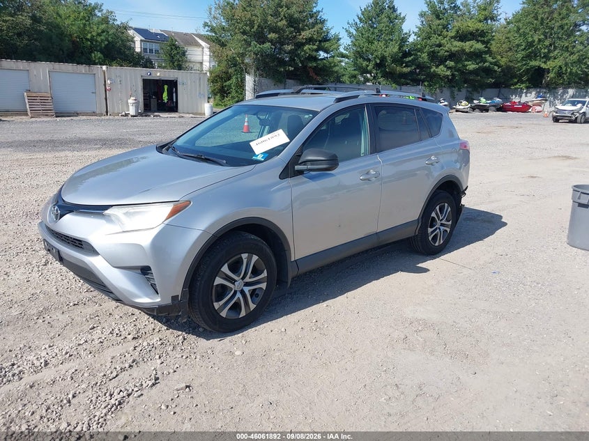 Vin: 2t3bfrev6gw460091, lot: 46561419, toyota rav4 le 20162