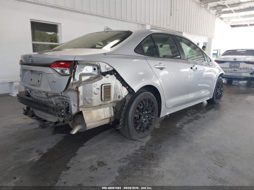 Vin: jtdeprae4lj106949, lot: 46561421, toyota corolla le 20204