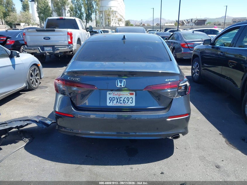 2025 Honda Civic (VIN: 2HGFE2F54SH534791)