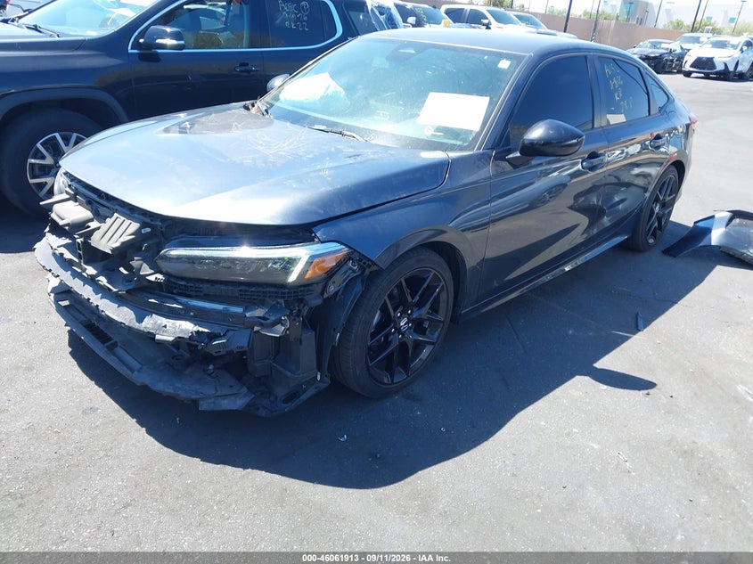 Vin: 2hgfe2f54sh534791, lot: 46561440, honda civic sport 20252