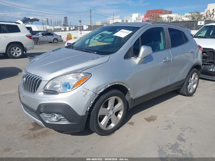 Vin: kl4cjbsb2fb040379, lot: 46561449, buick encore convenience 20152