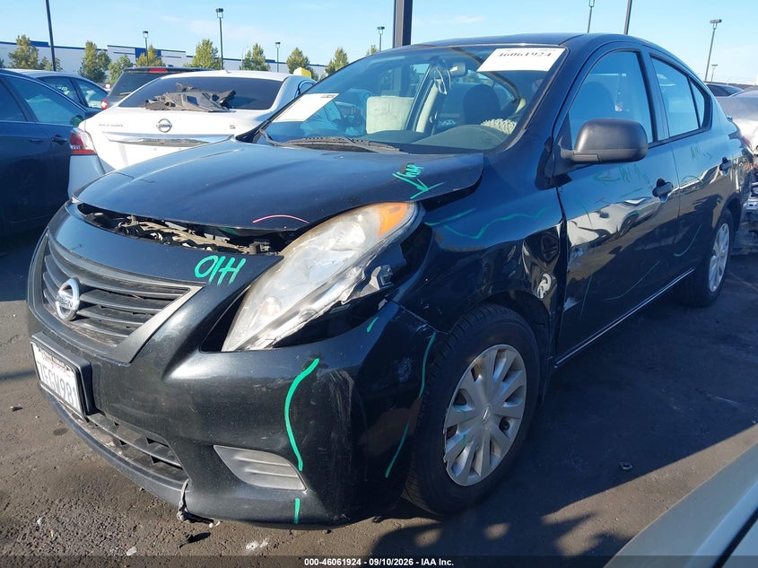 Vin: 3n1cn7ap5el874327, lot: 46561451, nissan versa 1.6 s+ 20142