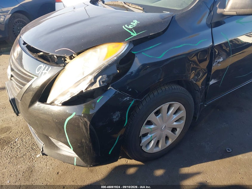 NISSAN VERSA 2014 VIN 3N1CN7AP5EL874327