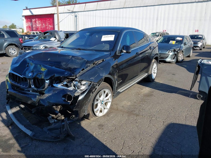 Vin: 5uxku2c53f0n77306, lot: 46561461, bmw x6 xdrive35i 20152